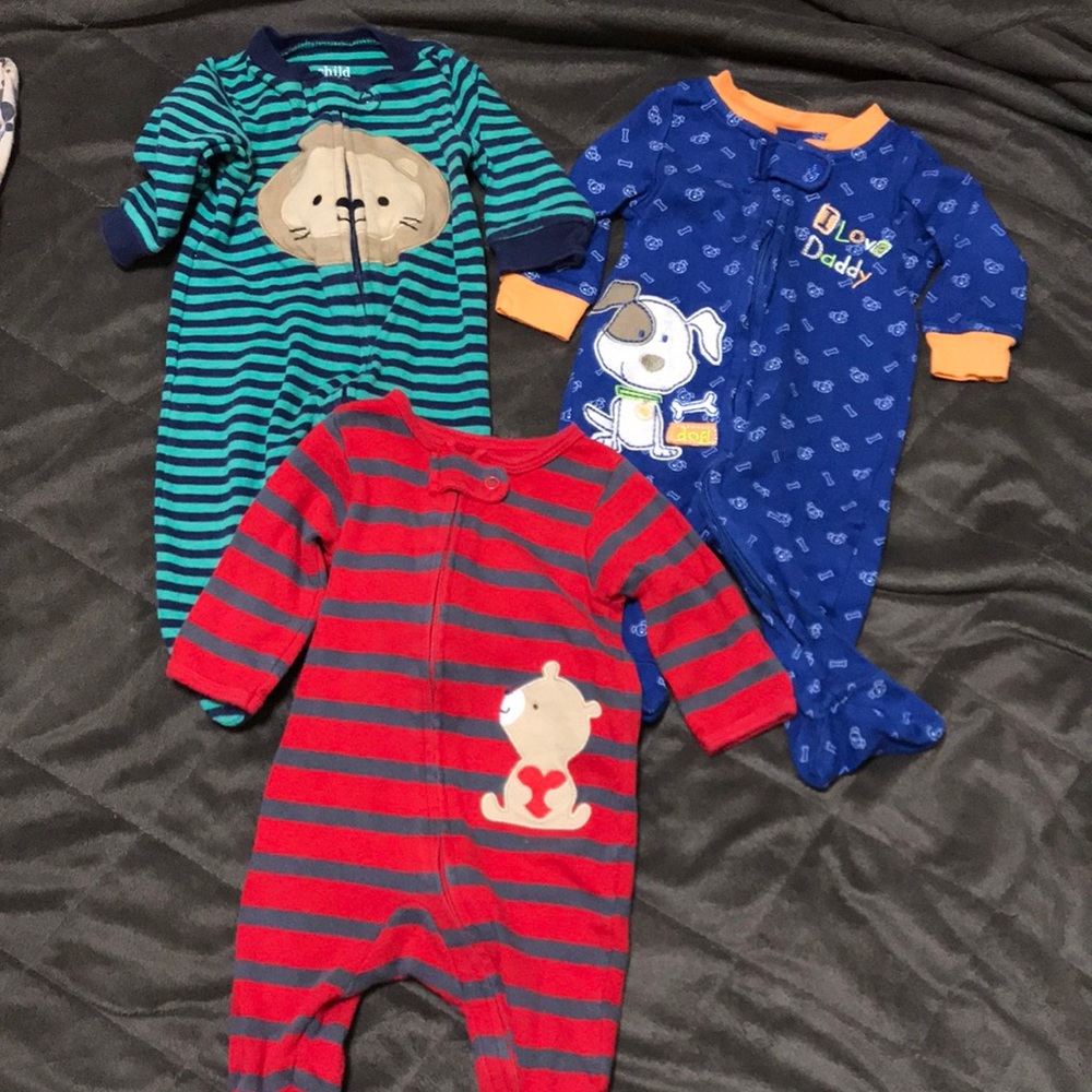 0-3M Carter’s Pajama Bundle